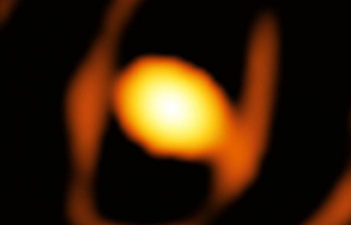 Astronomers say they’ve captured the first close-up image of a star beyond our galaxy