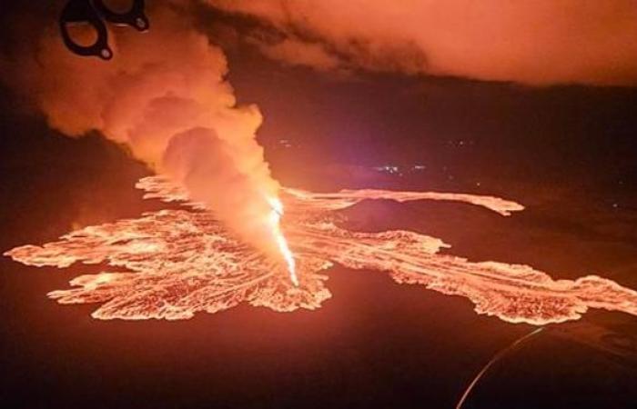 Sundhnjukagigar volcano erupts in Iceland, town of Grindavik evacuated