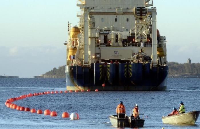 A Chinese boat under surveillance after the rupture of two submarine cables in the Baltic Sea