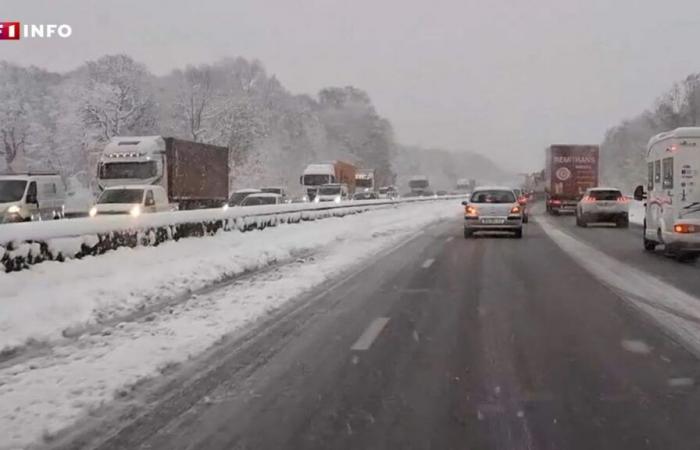 “The night ahead is going to be difficult”: half of France under the snow after the Caetano storm