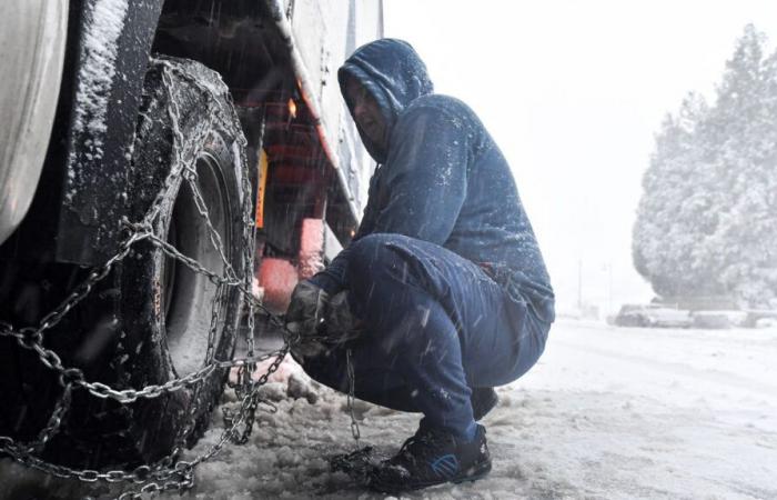 “Conditions are improving, snowfall is decreasing,” according to the department’s deputy director general, in charge of planning and mobility.