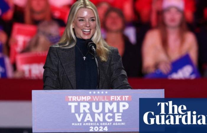 Trump names Pam Bondi as attorney general pick after Gaetz steps aside | Trump administration