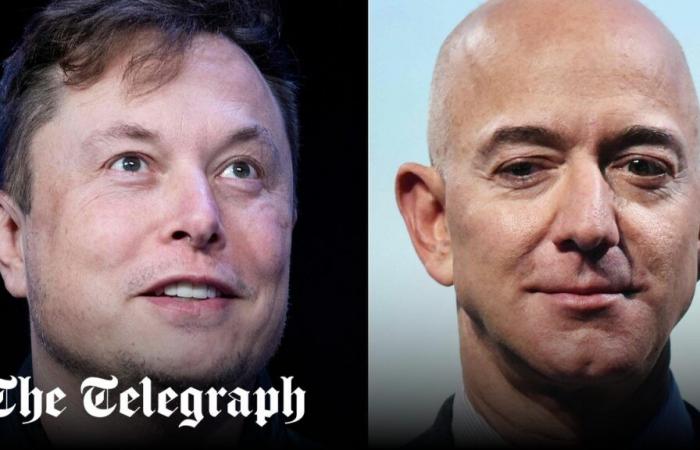 Elon Musk reignites feud with Jeff Bezos over Amazon boss’s election prediction