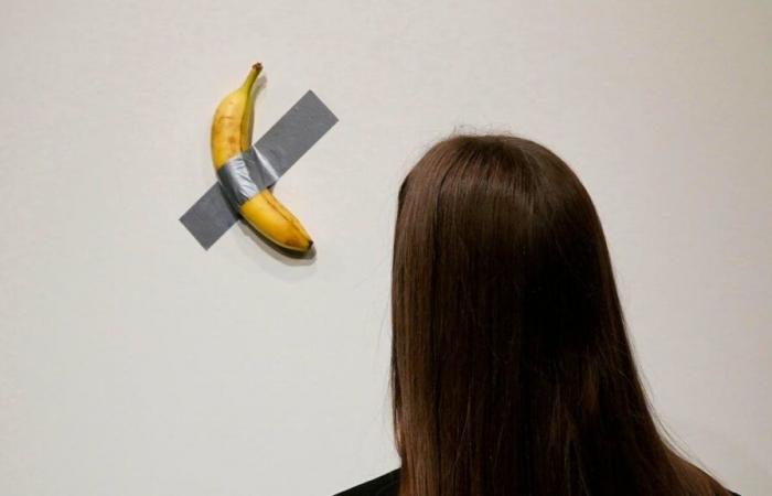 A banana sold for $6.2 million in New York