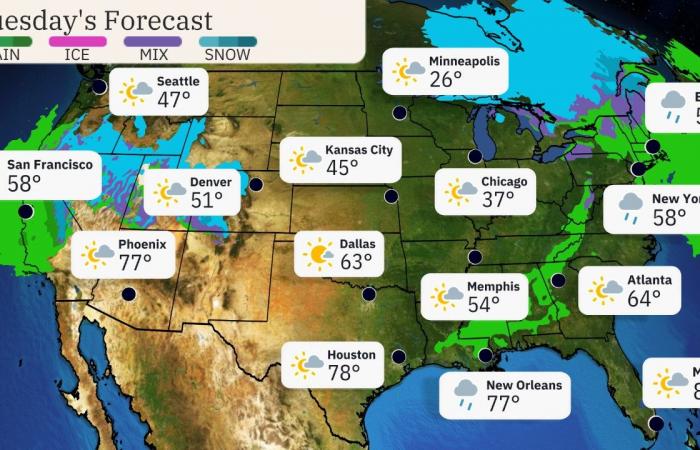 Thanksgiving Weather Travel Forecast | Weather.com