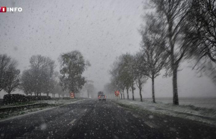 LIVE – Storm Caetano: 58 departments on orange alert, first snowflakes in Île-de-France