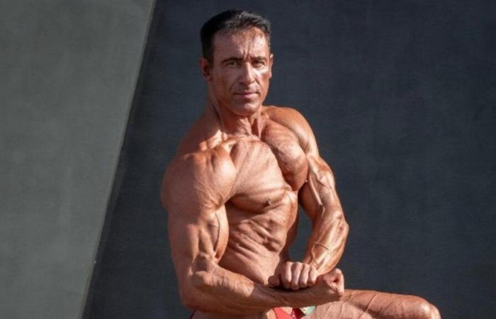 Bernard, railway worker, is vice-world champion in bodybuilding