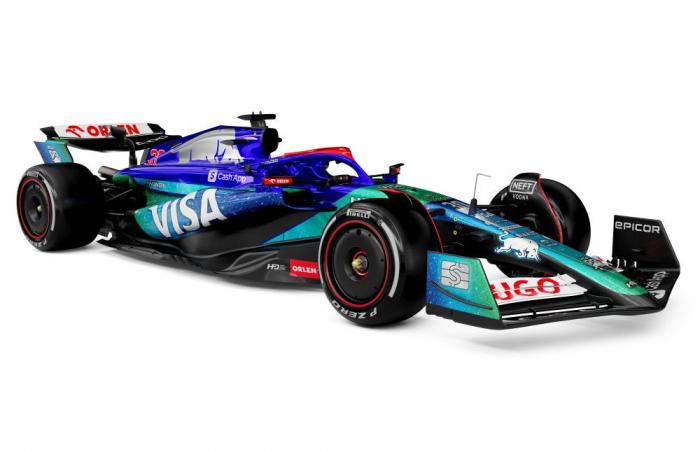 F1. Racing Bulls unveil a livery reminiscent of the Sauber Petronas of the 2000s