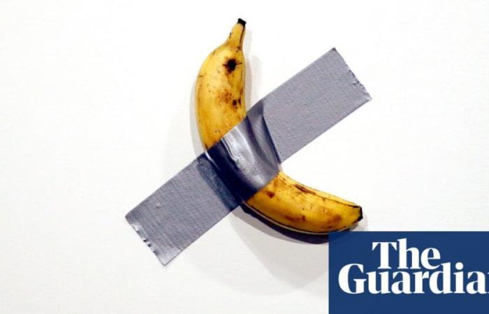 Maurizio Cattelan’s duct-taped banana artwork fetches US$5.2m at New York auction | Maurizio Cattelan