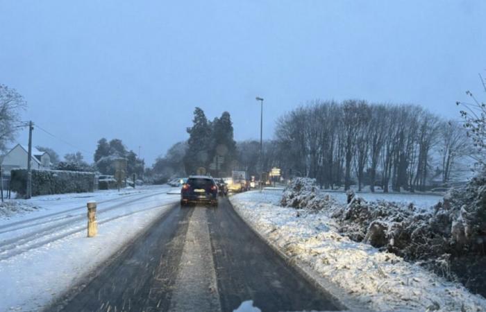 part of France under snow, 56 departments on orange vigilance