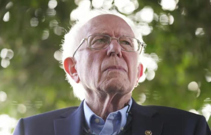 Bernie Sanders, this unworthy Jew, takes a big slap