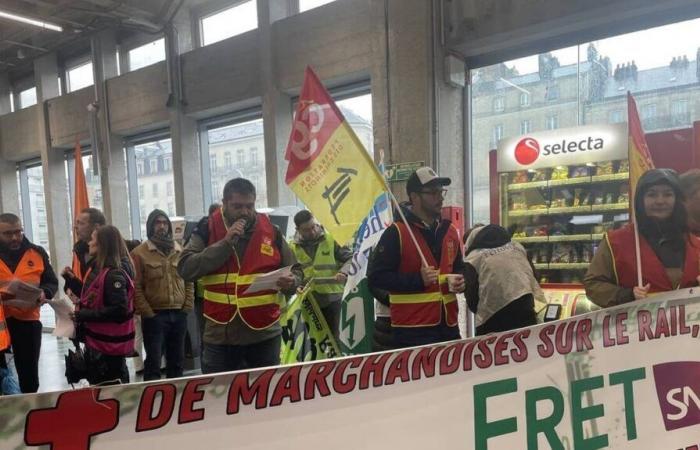 At Fret SNCF, railway workers are rare in Nantes