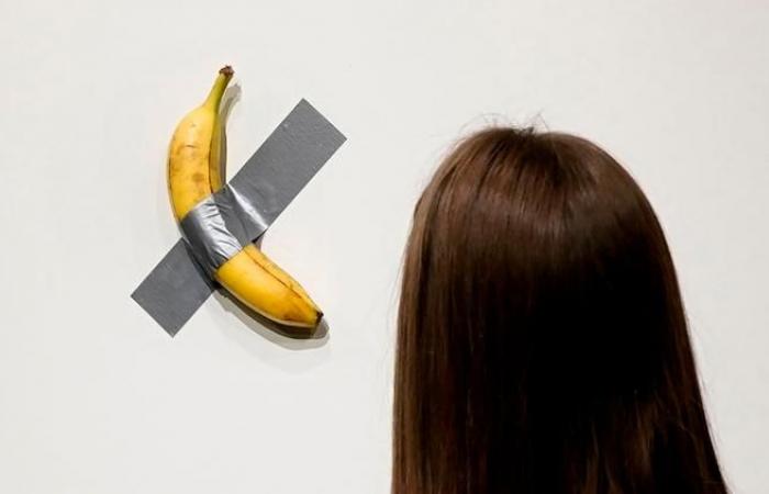 The very dear banana by Maurizio Cattelan, a virtual art masterpiece