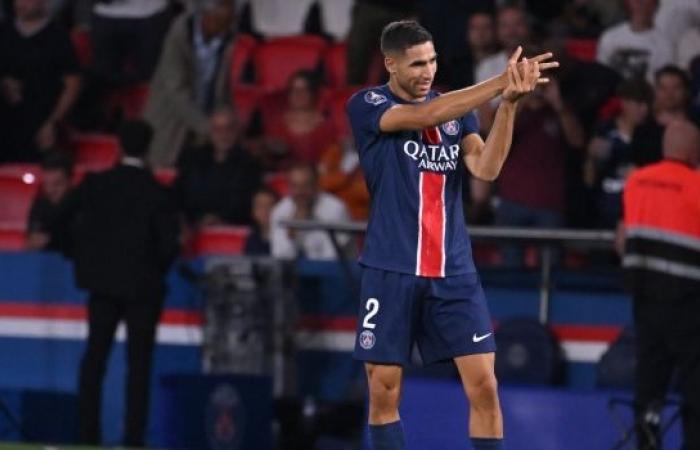 Achraf Hakimi extended his contract at PSG