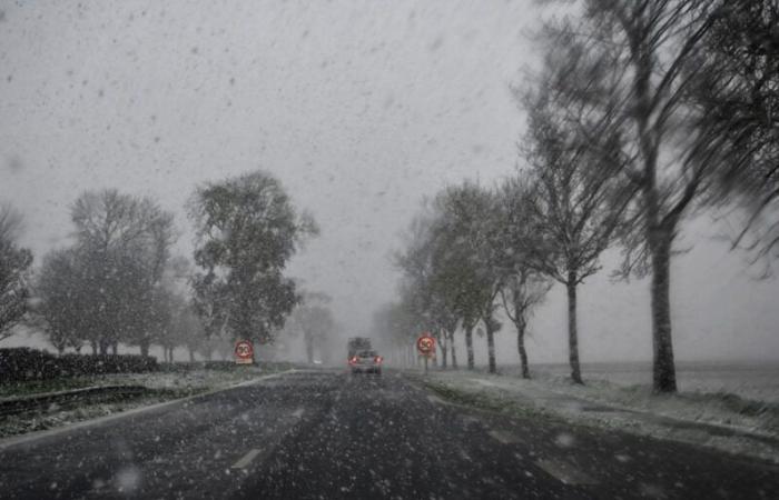 LIVE – Storm Caetano: snow falls in Île-de-France, 58 departments placed on orange vigilance