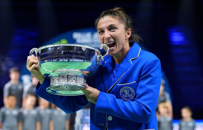 Jasmine Paolini: Italian tennis star crowned world champion just months after winning Olympic gold, can hardly believe her own success