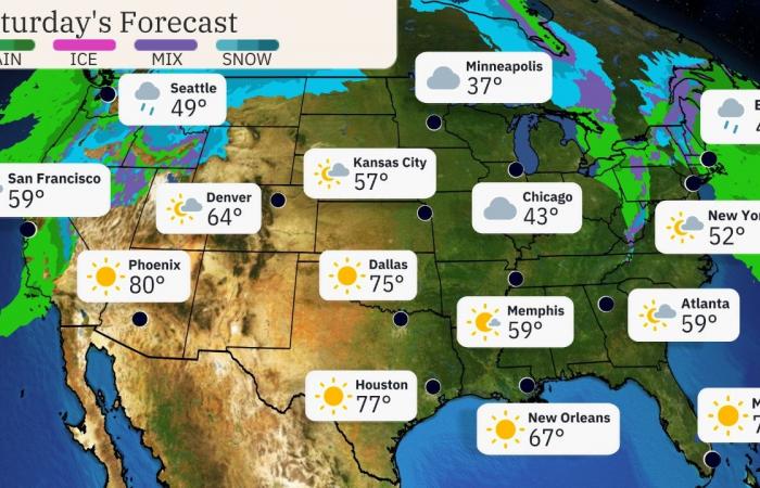 Thanksgiving Weather Travel Forecast | Weather.com