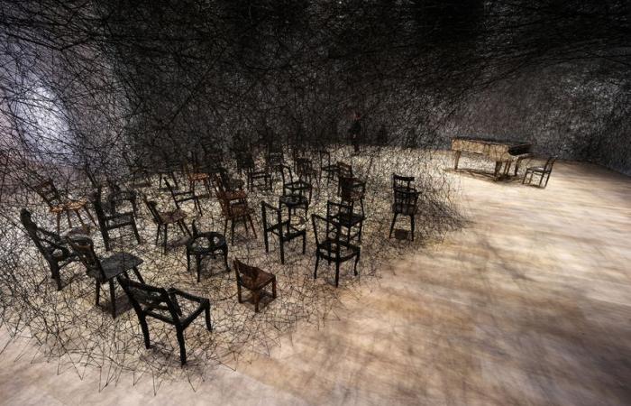 Chiharu Shiota, The Soul Trembles, an exhibition at the Grand Palais from December 11, 2024 to March 19, 2025