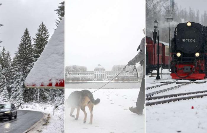 Snowfall and drastic cold on the way