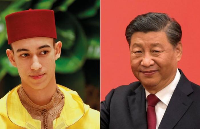 On instructions from the King, Crown Prince Moulay El Hassan receives Chinese President Xi Jinping in Casablanca