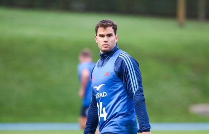 XV of France – Damian Penaud victim of a lung infection and absent for several weeks