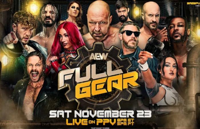 How to watch AEW Full Gear 2024 live in France?