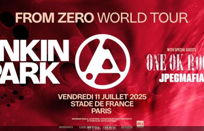 Linkin Park in concert at the Stade de France: what are the opening acts?