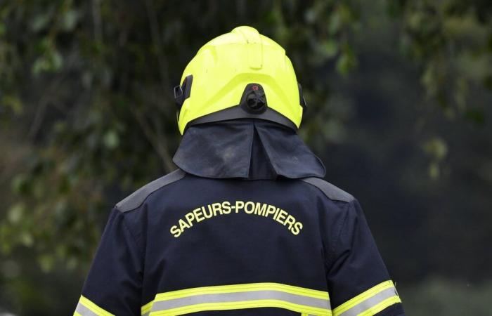 An uninhabited house catches fire in Montluçon