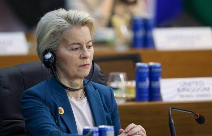 Ursula von der Leyen assisted a passenger on her return flight from the G20