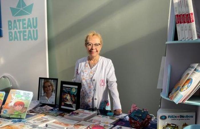 A Laval author sells her children’s books in Austria