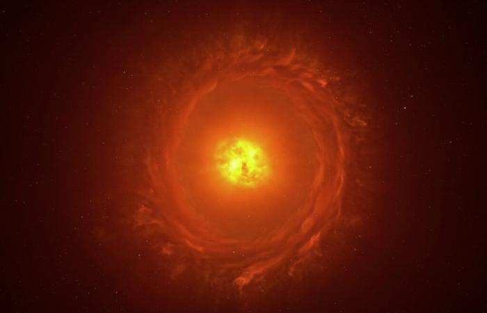 Astronomers Take Remarkably Zoomed-In Image of Red Supergiant Star