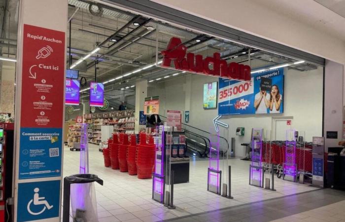 in Bordeaux, Auchan employees affected by the social plan