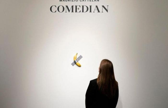 Maurizio Cattelan's banana sold for $6.2 million