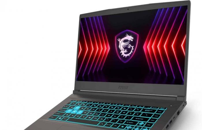 Promo €799 MSI Thin 15 B13VF-2679FR, creative gaming laptop PC 15″ 144Hz thin and light Aluminum Ultrabook under Intel Core i5-H and RTX 4060 for playing and creating