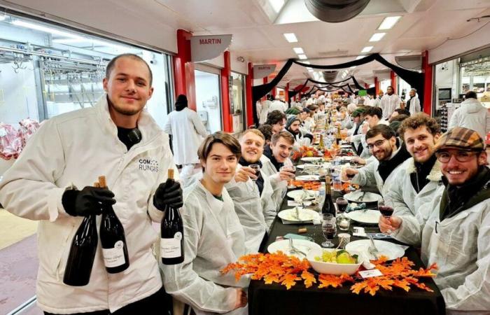 XXL banquet, fanfare and barbecue… It's 6 o'clock and Rungis uncorks the Beaujolais Nouveau