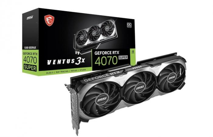 Black Friday: maximum FPS and minimum price for the GeForce RTX 4070 Super graphics card ????