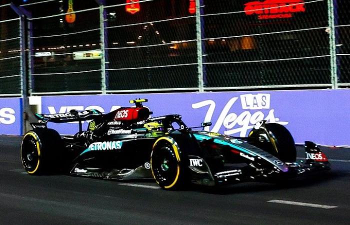 Formula 1 | Las Vegas, FP1: Hamilton takes a Mercedes F1 double