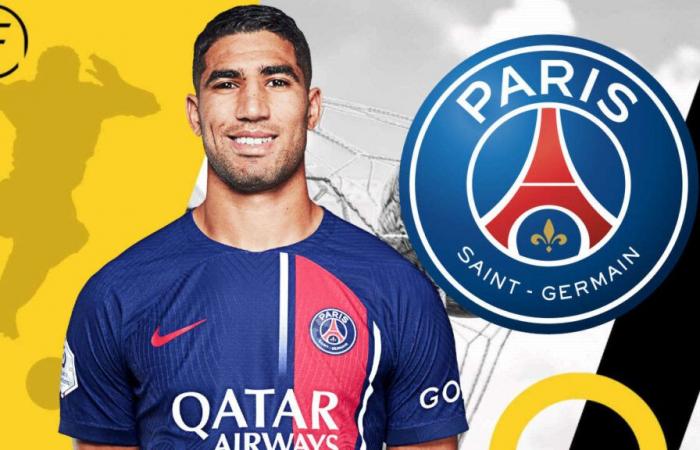 PSG: 24 million, a surprise for Hakimi after Paris SG