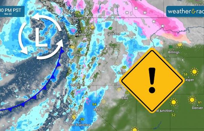 Both coasts dealing with snow, rain, wnid – Weather News