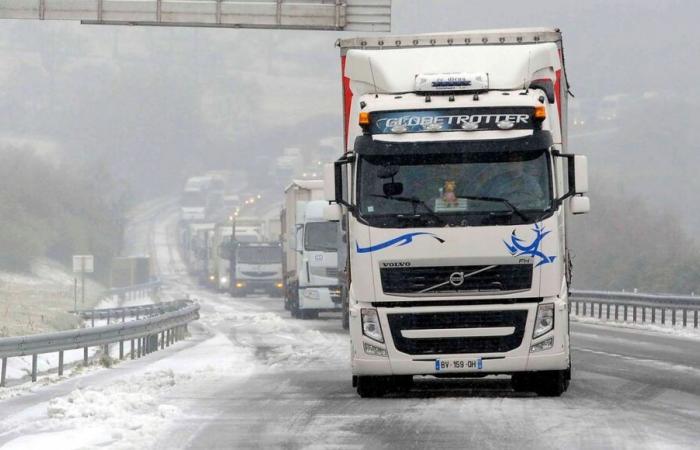 Snow-ice: the Manche prefecture has chosen to “procrastinate” in lifting the ban on heavy goods vehicles