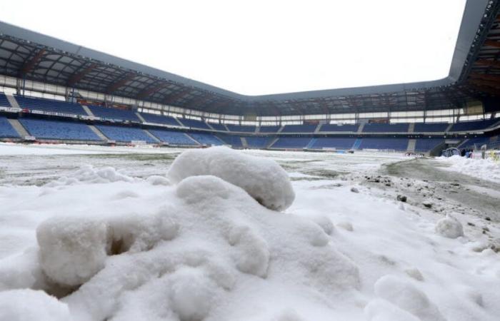 Football – National. The Bonal lawn will be cleared of snow, the Sochaux match