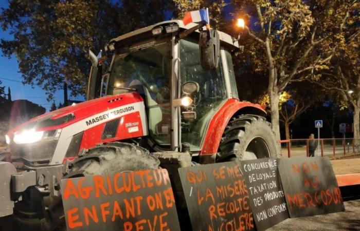 Farmers' demonstration: access to five large supermarkets blocked in Pertuis