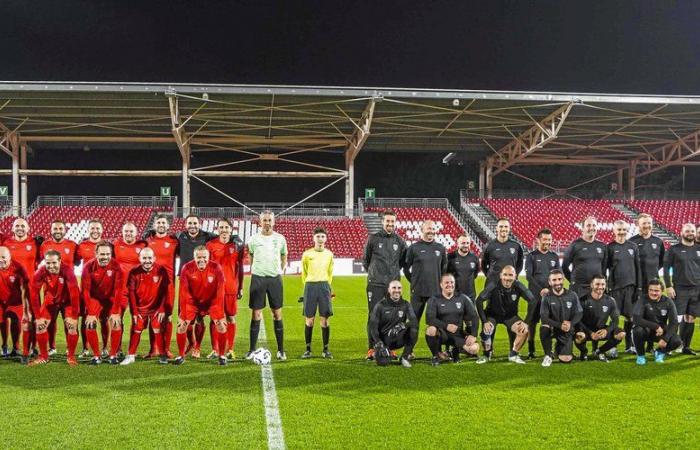 Partners' match at Antonins: Nîmes Olympique won