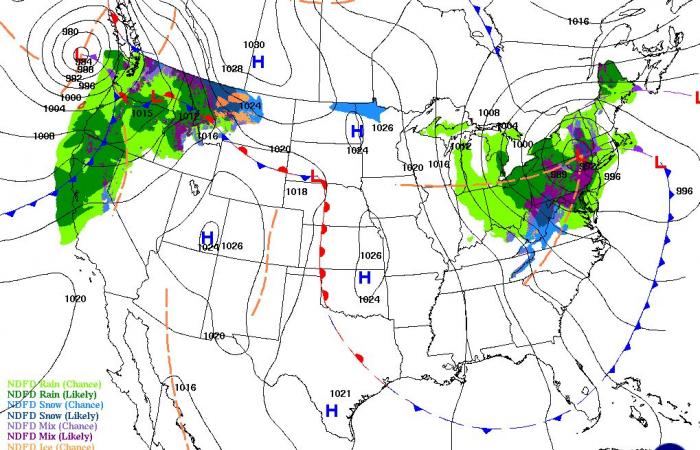 A wide-range of temperatures, weather throughout the Heartland