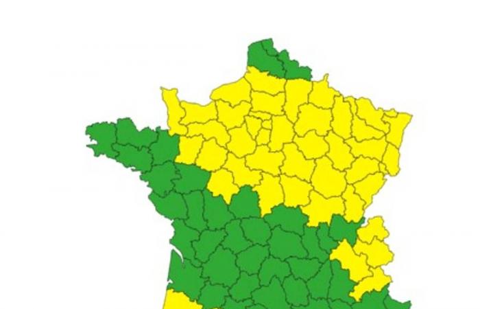 Eure-et-Loir and Yvelines on yellow alert for “a risk of refreezing on the roads remaining wet” next night