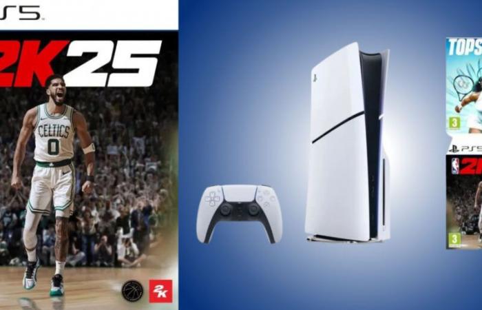 the PS5 Slim + 2 games for only €484? Yes, it's real, but it will go away quickly!