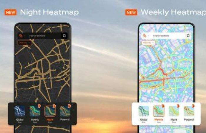 Nightly and weekly, Strava enriches its maps with 2 new layers