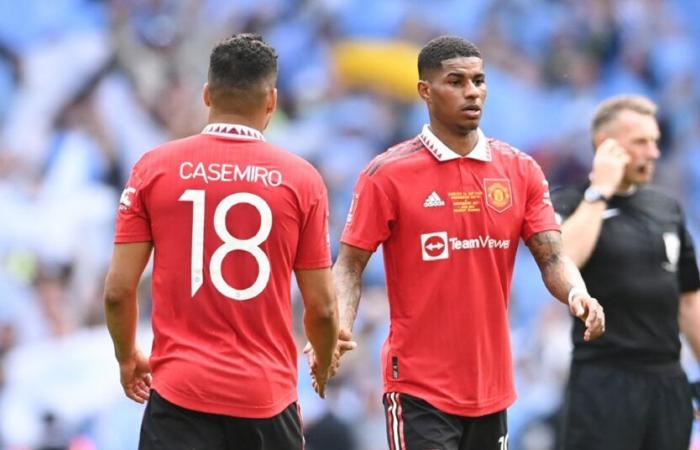 Rashford and Casemiro, the big rant