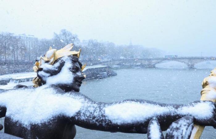 From Brittany to Alsace, images of France under the snow