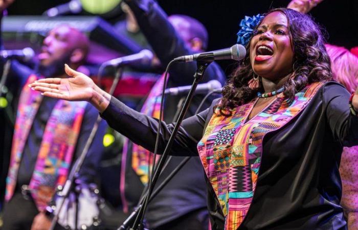 “They are the first gospel choir in America”: the Harlem Gospel Choir wins the Astrada Marciac to pay tribute to Aretha Franklin